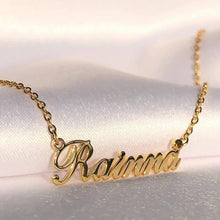 Load image into Gallery viewer, Customized Fashion  Name Necklace
