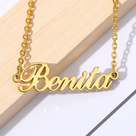 Customized Fashion  Name Necklace