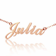 Load image into Gallery viewer, Custom Name Necklace 18K Gold Plated
