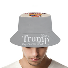 Load image into Gallery viewer, MERICA White Fisherman&#39;s Hat
