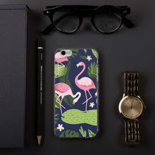 Load image into Gallery viewer, Flamingo V1 iPhone Case
