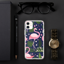 Load image into Gallery viewer, Flamingo V2 iPhone Case
