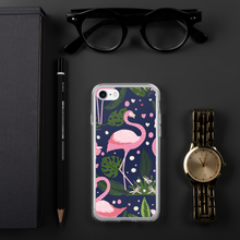 Load image into Gallery viewer, Flamingo V2 iPhone Case
