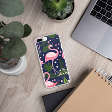 Load image into Gallery viewer, Flamingo V2 iPhone Case
