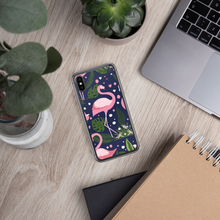 Load image into Gallery viewer, Flamingo V2 iPhone Case
