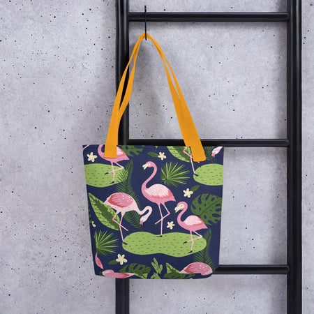 New Arrivals-Flamingo Patterns Tote bag Style V2
