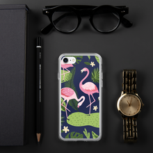 Load image into Gallery viewer, Flamingo V1 iPhone Case
