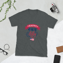 Load image into Gallery viewer, Unisex Short-Sleeve 4th Of July Happy Independence Day United State of America Graphics Pattern Letter Tee 2020
