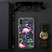 Load image into Gallery viewer, Flamingo V2 iPhone Case
