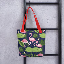 Load image into Gallery viewer, New Arrivals-Flamingo Patterns Tote bag Style V2
