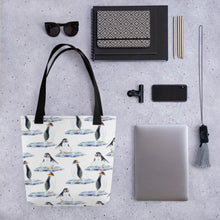 Load image into Gallery viewer, New Arrivals-Penguin Patterns Design Tote Bag For Best Friend
