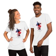 Load image into Gallery viewer, Unisex Short-Sleeve The Statue of Liberty T-Shirt Happy Independence Day United State of America 4th Of July T-Shirt 100% ring-spun cotton Tee
