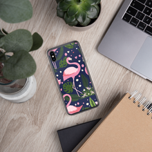 Load image into Gallery viewer, Flamingo V2 iPhone Case
