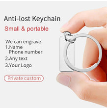 Load image into Gallery viewer, Personalized Engraved Keychain
