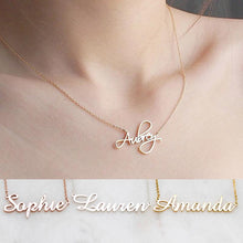 Load image into Gallery viewer, Custom Name Necklaces
