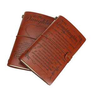 Engraved Leather Journal