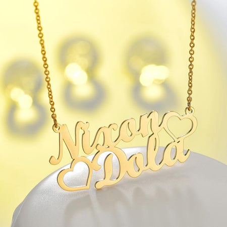 Heart Personalized Letter Necklace
