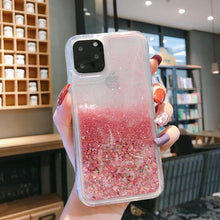 Load image into Gallery viewer, Liquid Quicksand Bling Glitter Phone Case For iPhone 11 Pro Max XS X XR 6 6S 8 7 Plus 5 5S SE Water Shine Silicon Cover
