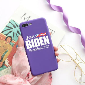 Joseph Robinette Joe Biden President Colored soft silicone phone case for iPhone 6 6plus 7 7plus 8 8plus X XS XR XSMAX