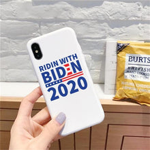 Load image into Gallery viewer, Joseph Robinette Joe Biden President Colored soft silicone phone case for iPhone 6 6plus 7 7plus 8 8plus X XS XR XSMAX
