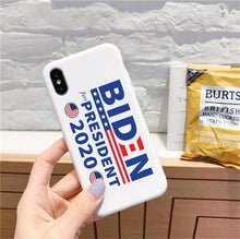 Load image into Gallery viewer, Joseph Robinette Joe Biden President Colored soft silicone phone case for iPhone 6 6plus 7 7plus 8 8plus X XS XR XSMAX
