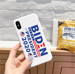 Joseph Robinette Joe Biden President Colored soft silicone phone case for iPhone 6 6plus 7 7plus 8 8plus X XS XR XSMAX