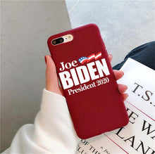 Load image into Gallery viewer, Joseph Robinette Joe Biden President Colored soft silicone phone case for iPhone 6 6plus 7 7plus 8 8plus X XS XR XSMAX
