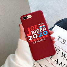 Load image into Gallery viewer, Joseph Robinette Joe Biden President Colored soft silicone phone case for iPhone 6 6plus 7 7plus 8 8plus X XS XR XSMAX
