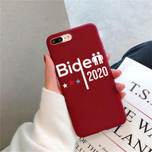 Load image into Gallery viewer, Joseph Robinette Joe Biden President Colored soft silicone phone case for iPhone 6 6plus 7 7plus 8 8plus X XS XR XSMAX
