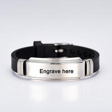Load image into Gallery viewer, Engravable Medical Alert ID Bracelets
