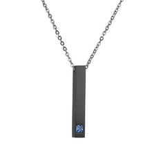 Load image into Gallery viewer, Custom Engraved Bar Necklace Jewelry
