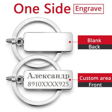 Load image into Gallery viewer, Personalized Engraved Keychain
