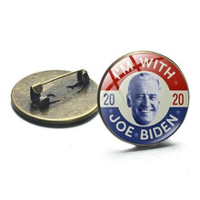 Load image into Gallery viewer, SONGDA New Biden 2020 Brooch Collar Pin Joe Biden Bernie Sanders Badges President Election Supporters Metal Pins Button Jewelry

