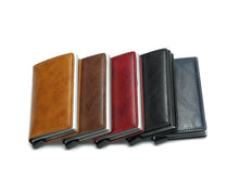 Load image into Gallery viewer, Photo Engraving Card Holder- Anti RFID Leather
