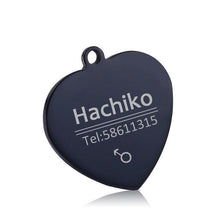 Load image into Gallery viewer, Stainless Steel Pet Dog Collar Accessories Customized Dog Cat Id Tag Name Telephone Free Engraving

