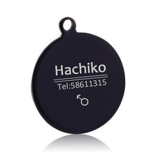 Load image into Gallery viewer, Stainless Steel Pet Dog Collar Accessories Customized Dog Cat Id Tag Name Telephone Free Engraving
