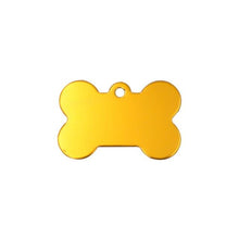 Load image into Gallery viewer, Stainless Steel Pet Dog Collar Accessories Customized Dog Cat Id Tag Name Telephone Free Engraving

