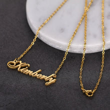 Load image into Gallery viewer, Dainty Personalized Name Necklace
