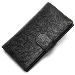 Men's Engraved Laser Leather Wallet