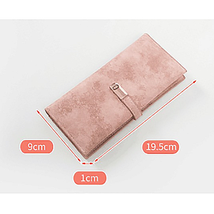 Custom Engraved Color Photo Wallet - Pink