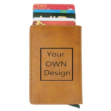 Load image into Gallery viewer, Custom Photo Card Holder Anti RFID Slimwallet
