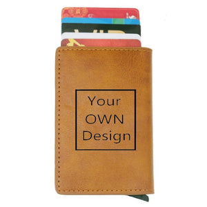 Custom Photo Card Holder Anti RFID Slimwallet