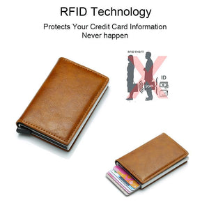 Custom Photo Card Holder Anti RFID Slimwallet