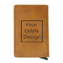 Load image into Gallery viewer, Custom Photo Card Holder Anti RFID Slimwallet
