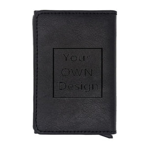 Custom Photo Card Holder Anti RFID Slimwallet