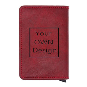 Custom Photo Card Holder Anti RFID Slimwallet