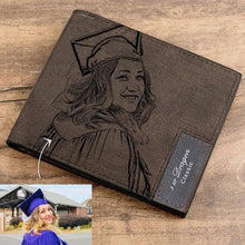 Load image into Gallery viewer, Custom Engraving illustration- Bifold Wallet
